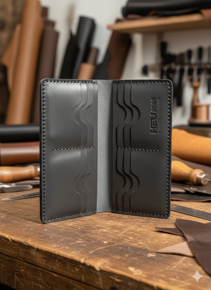 Vintage Long Wallet (Black)