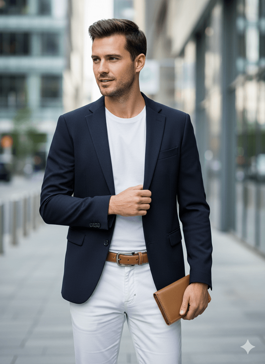 Executive Gift Set (Tan Long Wallet and Belt)